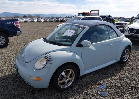 2004 Volkswagen New Beetle Gls 1.8T from USA, damaged, VIN 3VWCD21Y64M305794